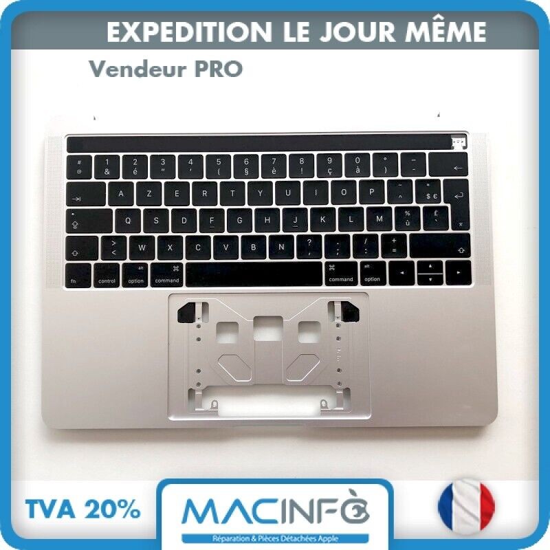 Clavier pour Apple MacBook Pro 13 M1 A2338 2020 Français Azerty